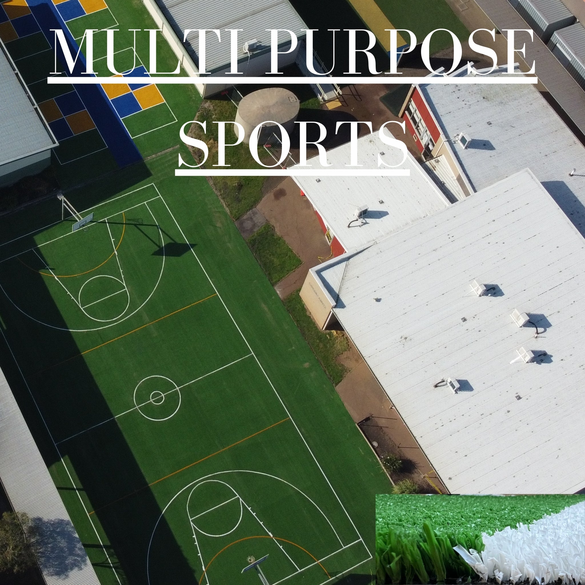 artificial grass multi purpose sports turf for schools childcare residential commercial synthetic grass installation